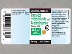 Tramadol Hydrochloride 37.5 mg