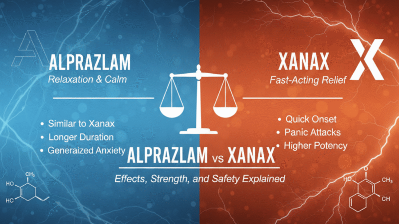 Alprazolam vs Xanax: Effects, Strength, and Safety Explained